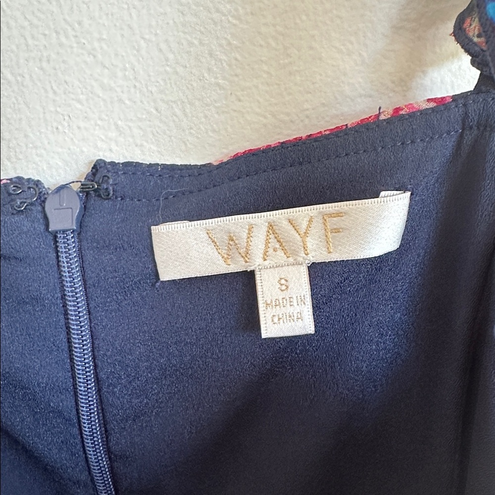 WAYF Issy Ruffle Strap Midi Dress SIZE S - Picture 11 of 15